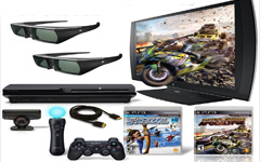 Sony PS3 Move 3D LED HDTV Package