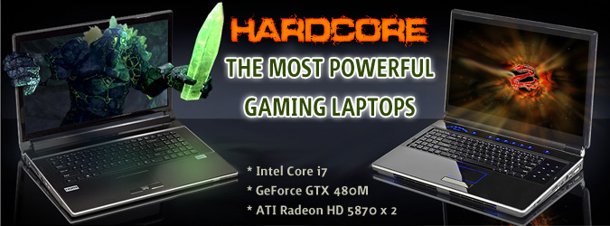 Hardcore Gaming Laptops Financed