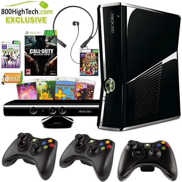 Microsoft Xbox LIVE Three-Month Gold Membership. Xbox 360 Kinetic Black Ops 