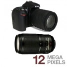 Nikon D90 DSLR Camera 18-105mm and 70-300mm Lens