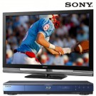 Sony Bravia 52 in 120Hz 1080p LCD HDTV with Sony Blu-Ray Disc Player