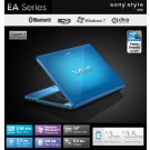 Sony Vaio EA Series Portable Laptop - Iridescent Blue