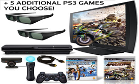 Playstation 3 Move 320GB 3D LED Display Package