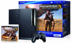Sony Playstation 3 Uncharted3 Gaming Package