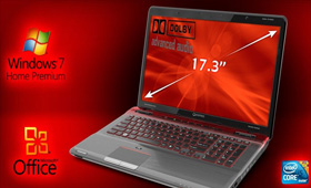 Toshiba Qosmio X775 3D Gaming Notebook