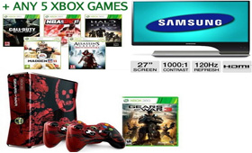 XBox 360 Edition Gears of War 3 HDTV Gaming Package