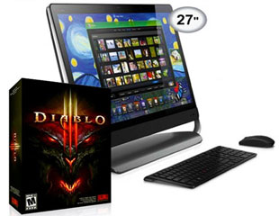 HP Omni All-in-One Diablo Gaming PC