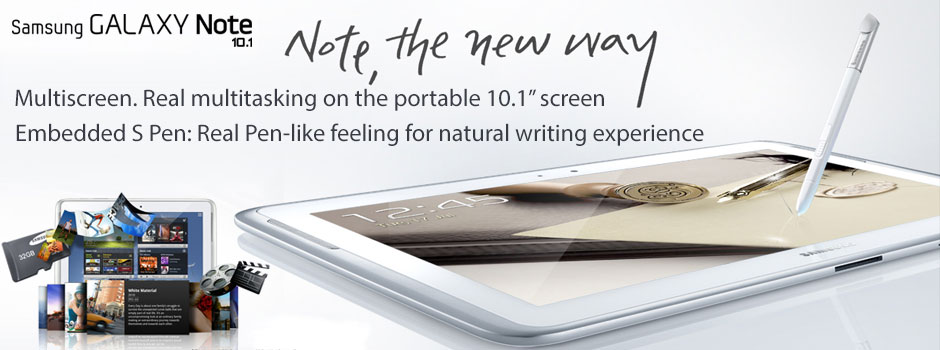 Samsung Galaxy Note Tablet Financing