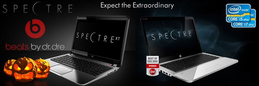 HP Spectre Ultrabook Laptops