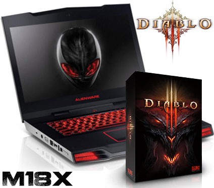 Alienware M18x Diablo Gaming Laptop