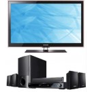 Samsung 40 in LED TV with Home Theater System