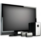 Vizio 37 in LCD HDTV and Sony Home Theater System