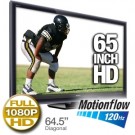 Sony 65" BRAVIA W Series Black LCD Flat Panel HDTV with 120Hz anti-blur technology
