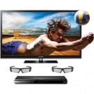 Samsung 46-inch 3D Blu-Ray HDTV Package