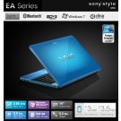 Sony Vaio EA Series Portable Laptop - Iridescent Blue
